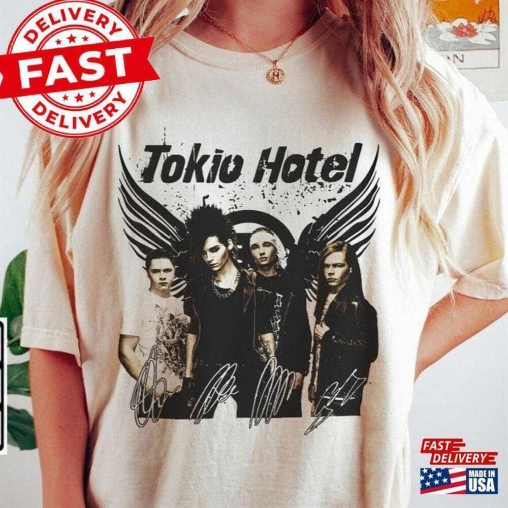Tokio Hotel Retro 2000S Concert T-Shirt